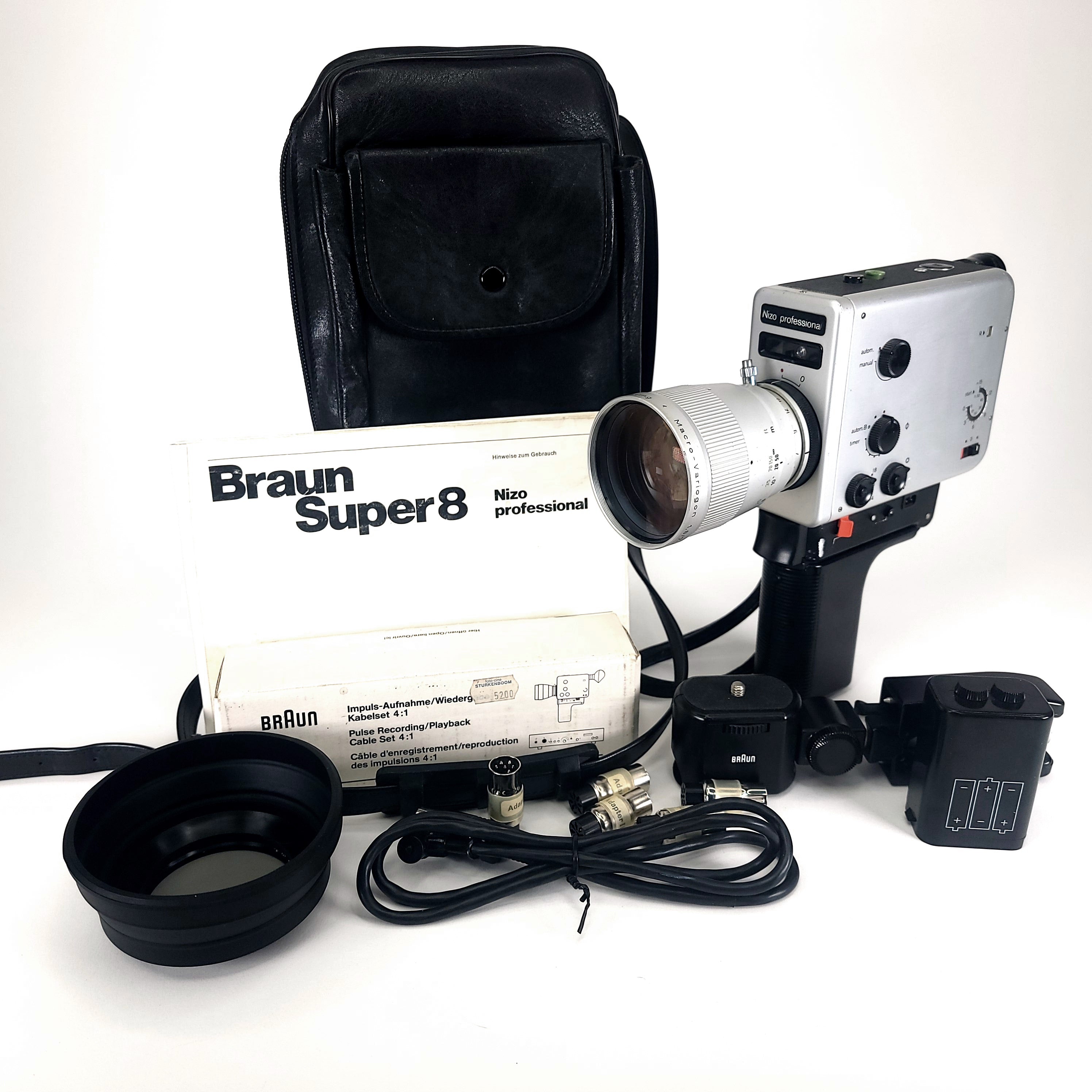 Nizo Professional Super 8 Camera FULLY Functioning, Recently