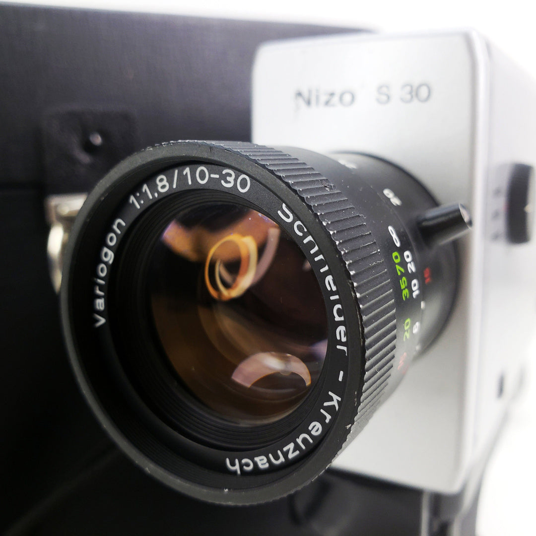 Nizo S30 Super 8 Camera - Professionally Serviced and Fully Tested With Hard Leather Case Braun Nizo 