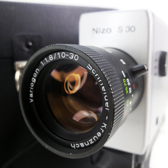 Nizo S30 Super 8 Camera - Professionally Serviced and Fully Tested With Hard Leather Case Braun Nizo 