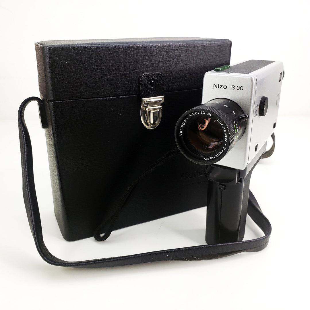 Nizo S30 Super 8 Camera - Professionally Serviced and Fully Tested With Hard Leather Case Super 8 Cameras Braun Nizo 