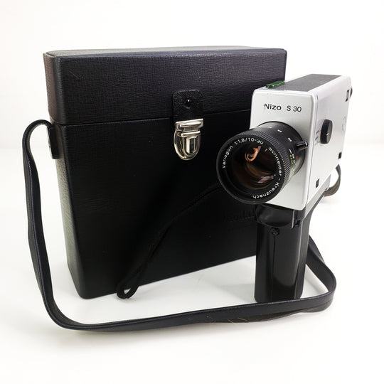 Nizo S30 Super 8 Camera - Professionally Serviced and Fully Tested With Hard Leather Case Super 8 Cameras Braun Nizo 