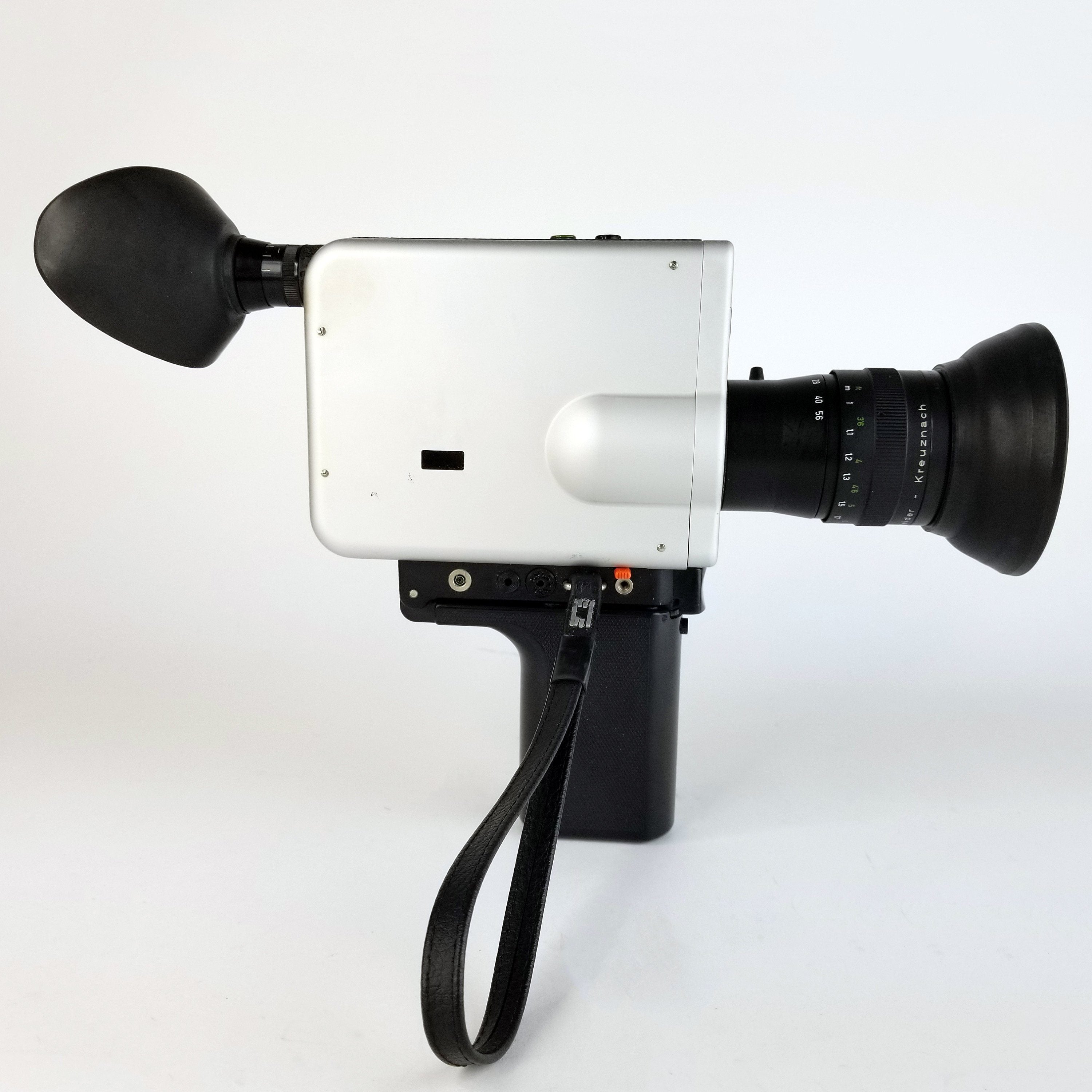 Nizo S560 Super 8 Camera with Light Meter Battery Adapters and