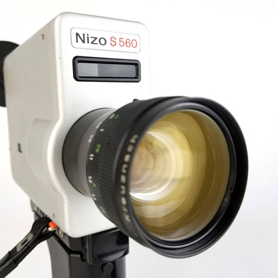 Nizo S560 Super 8 Camera with Light Meter Battery Adapters and Batteries Professionally Serviced and Fully Tested Braun Nizo 
