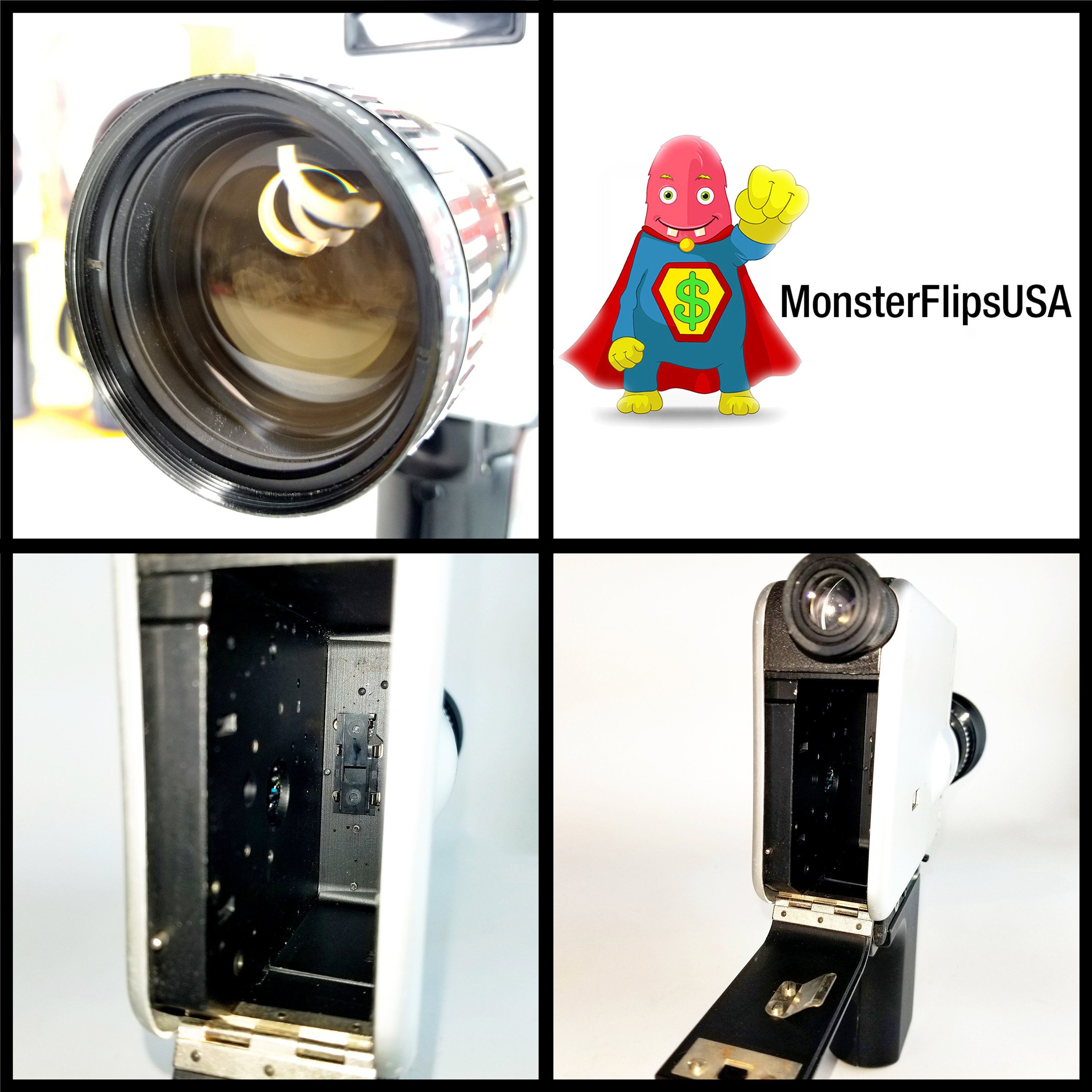 Nizo S80 Super 8 Camera with Nizo Super Wide Angle Lens